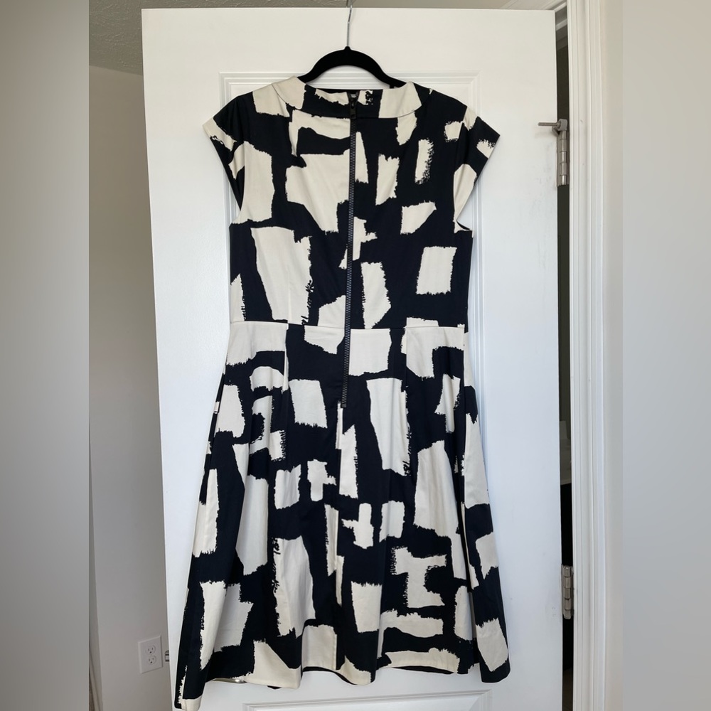 Kate Spade Jane Dress- Black and White